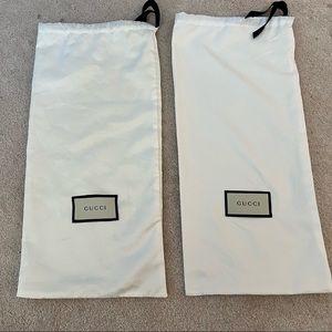 Gucci Shoe Dustbags Set of 2